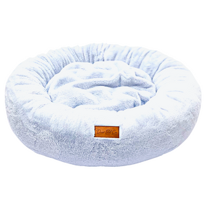 Plush Pet Bed | Baby Blue