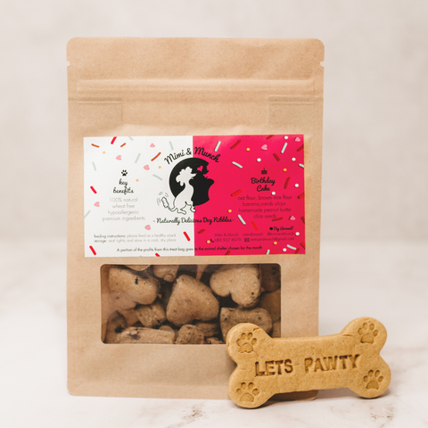 Dog Treats | Mimi & Munch Birthday Cake Cookies