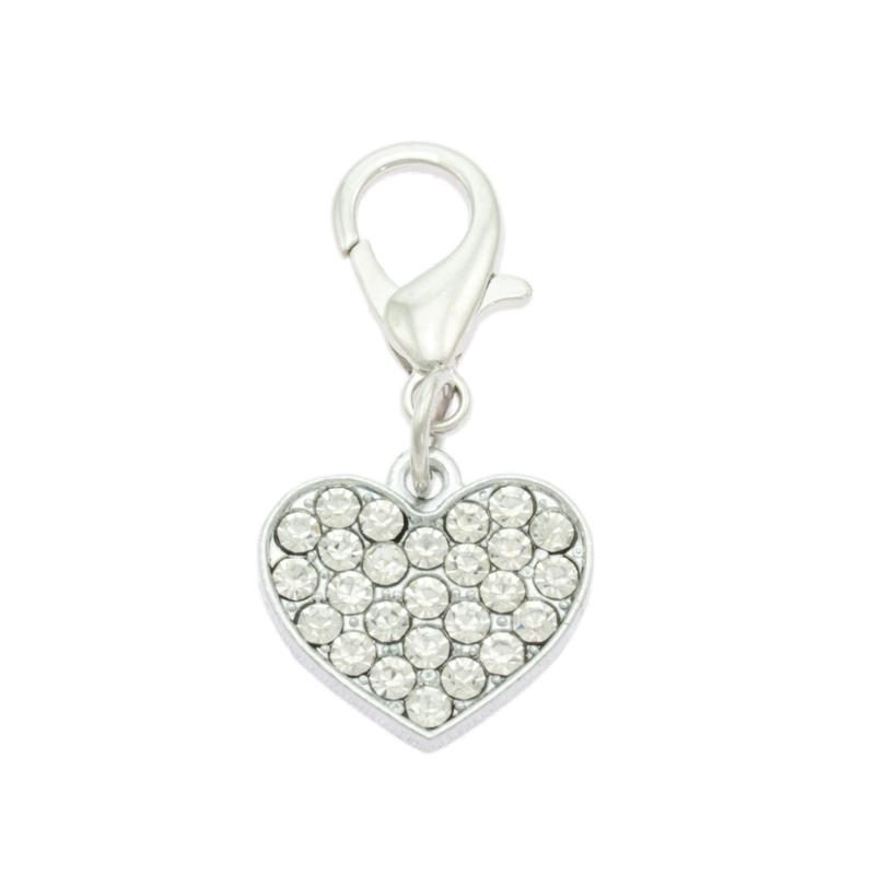 Collar Charm | Solid Heart