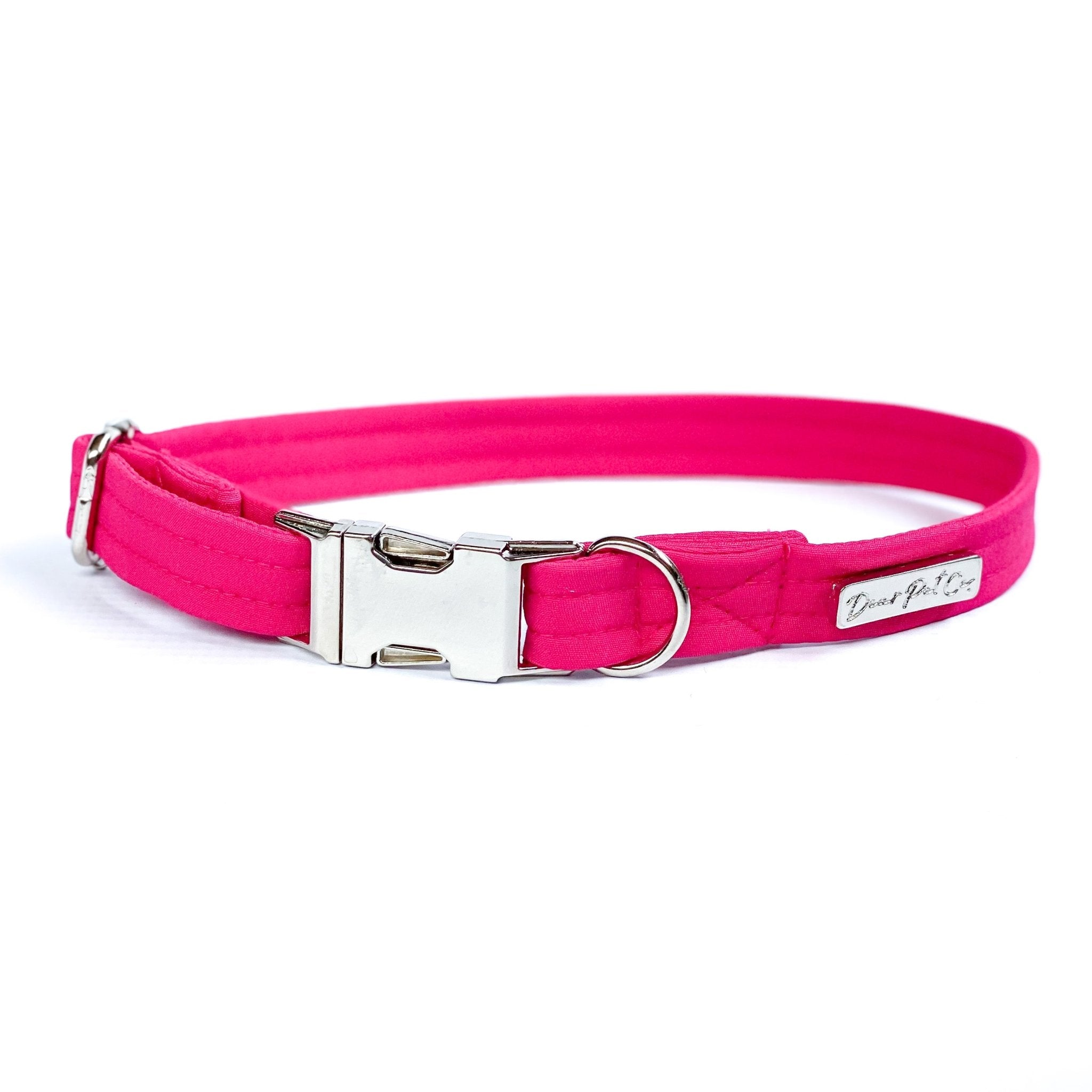 Collar | Dark Pink - Dear Pet Company