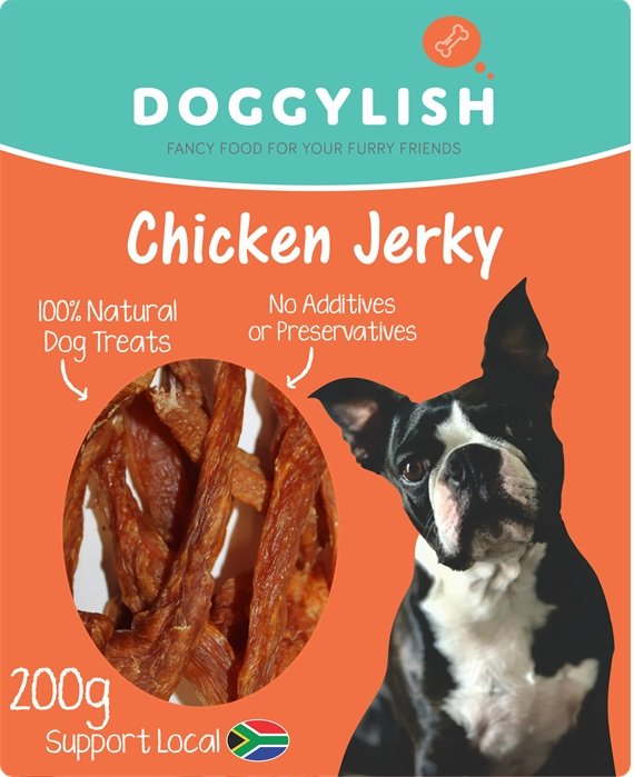 Doggylish Treats | Chicken Jerky - Dear Pet Company