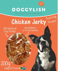 Doggylish Treats | Chicken Jerky Training Bites - Dear Pet Company