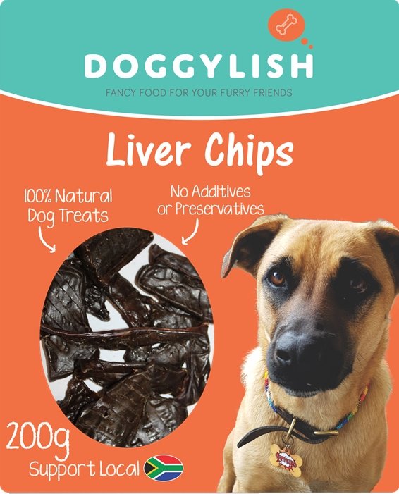 Doggylish Treats | Liver Chips - Dear Pet Company
