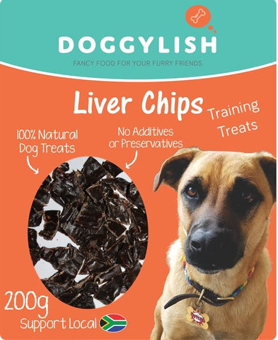 Doggylish Treats | Liver Training Chips - Dear Pet Company