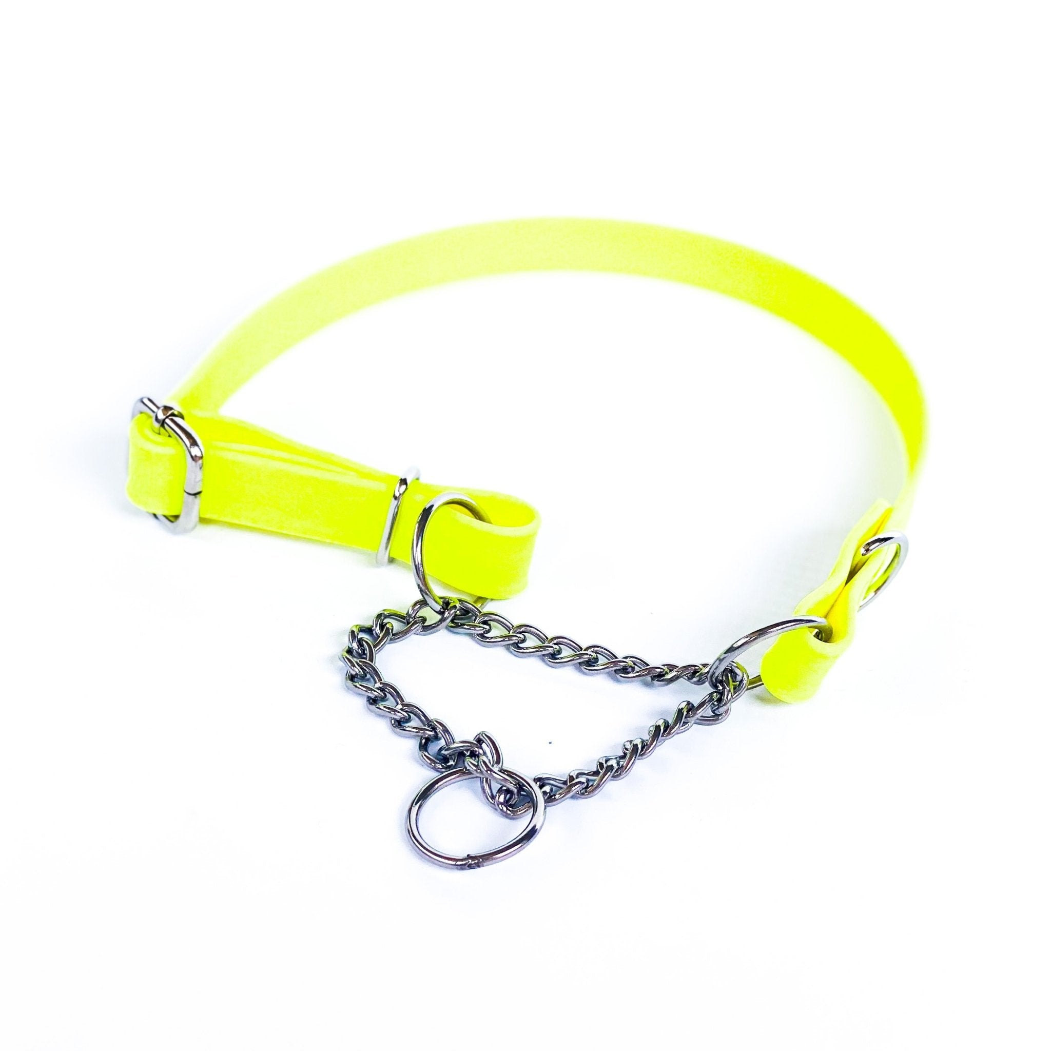 Martingale Collar | Neon Yellow - Dear Pet Company