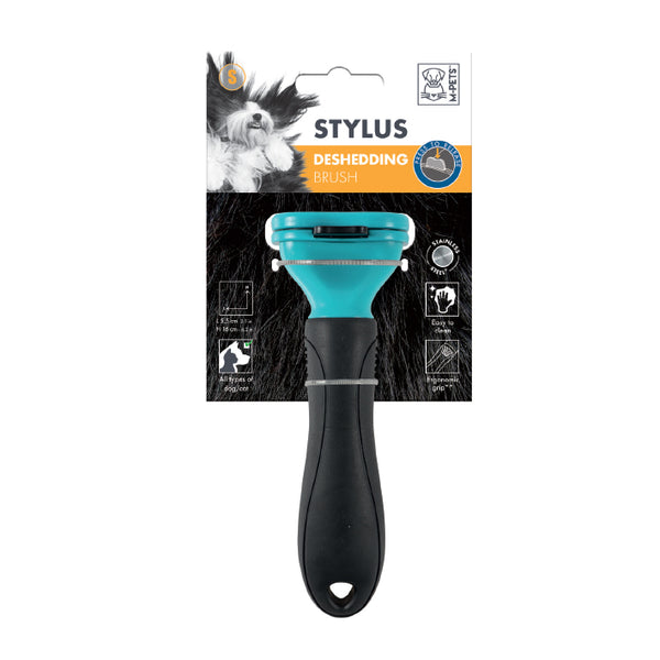 M-Pets Stylus Deshedding Brush