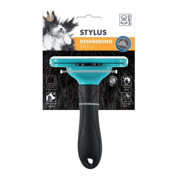 M-Pets Stylus Deshedding Brush