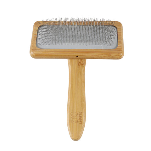 M-Pets Bamboo Slicker Brush