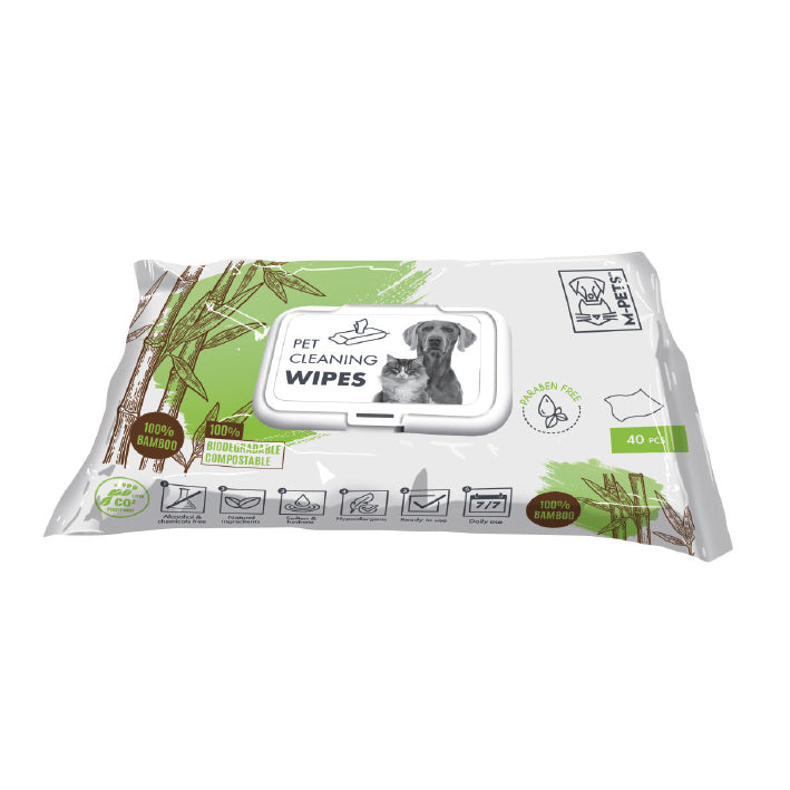 M-Pets Bamboo Pet Wipes