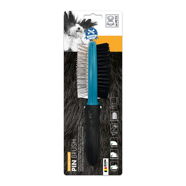 M-Pets Double-sided Pin Brush