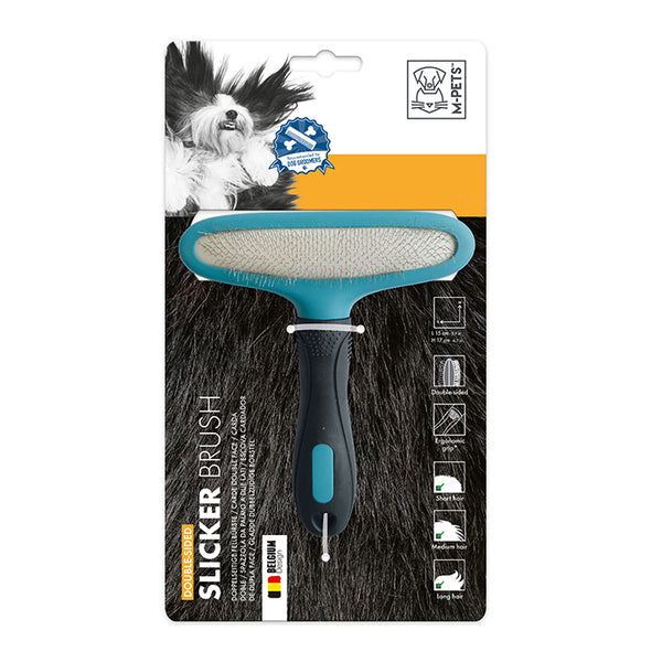 M-Pets Double-sided Slicker Brush