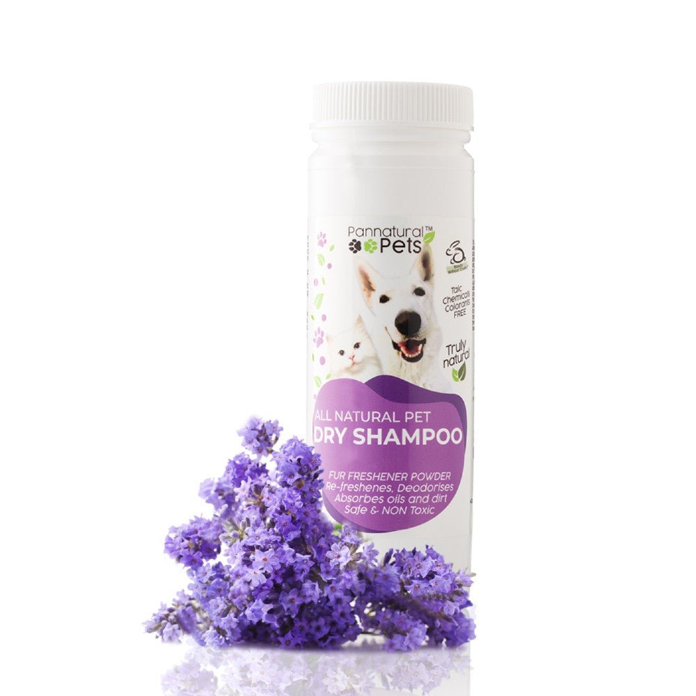 Pannatural Pets Lavender Dry Shampoo Powder - Dear Pet Company