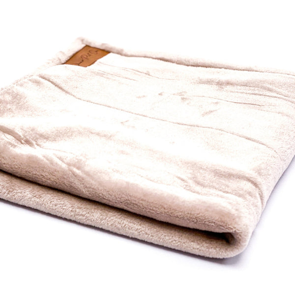 Plush Pet Blanket | Taupe - Dear Pet Company
