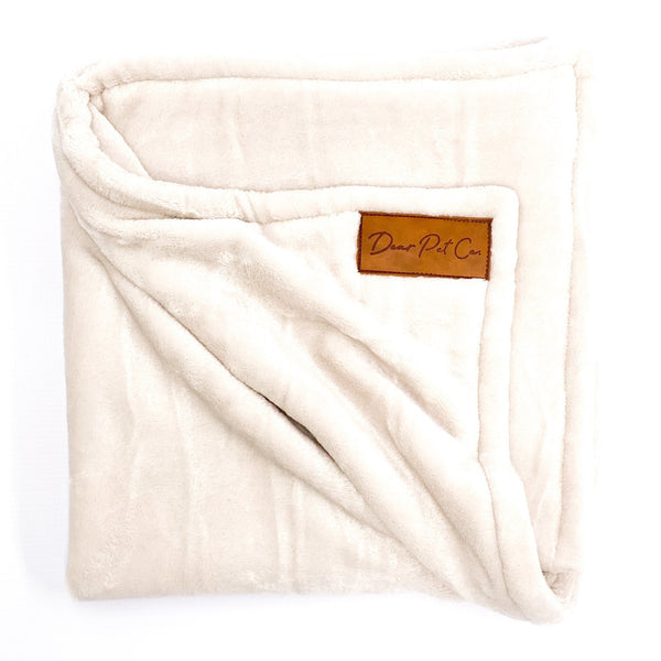 Plush Pet Blanket | Whipped Cream - Dear Pet Company