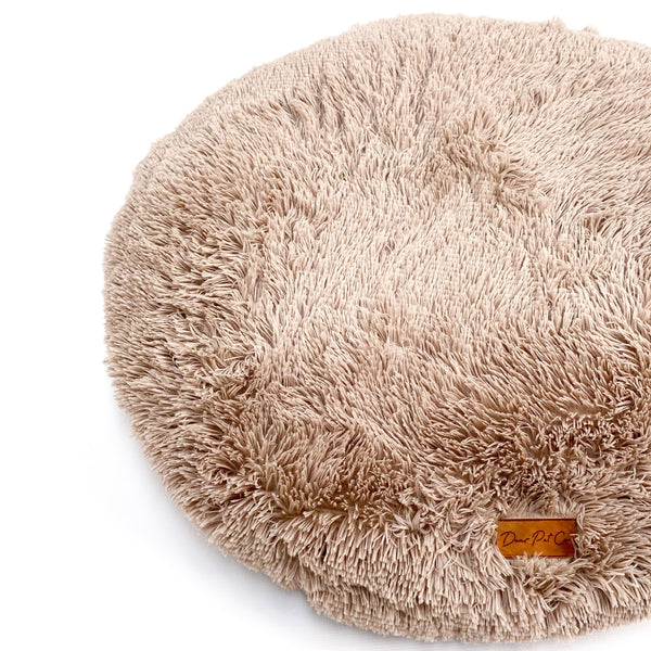 Poof Pet Bed | Taupe - Dear Pet Company