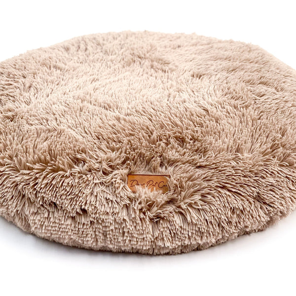 Poof Pet Bed | Taupe - Dear Pet Company