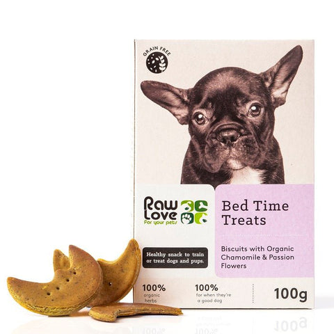 Raw Love Organic Bed Time Treats (100g) - Dear Pet Company
