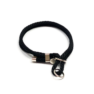Rope Dog Collar | Black - Dear Pet Company