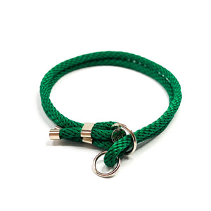 Rope Dog Collar | Emerald Green - Dear Pet Company