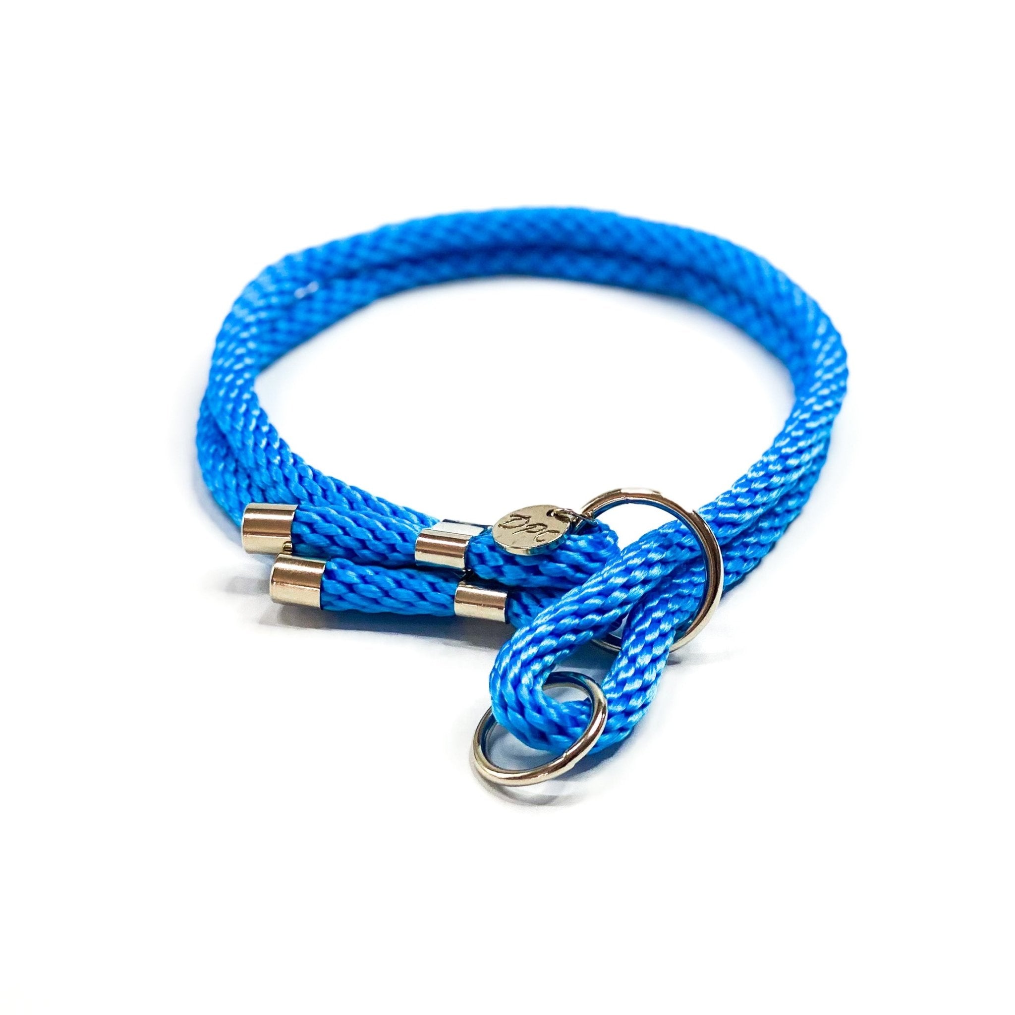 Rope Dog Collar | Sky Blue - Dear Pet Company