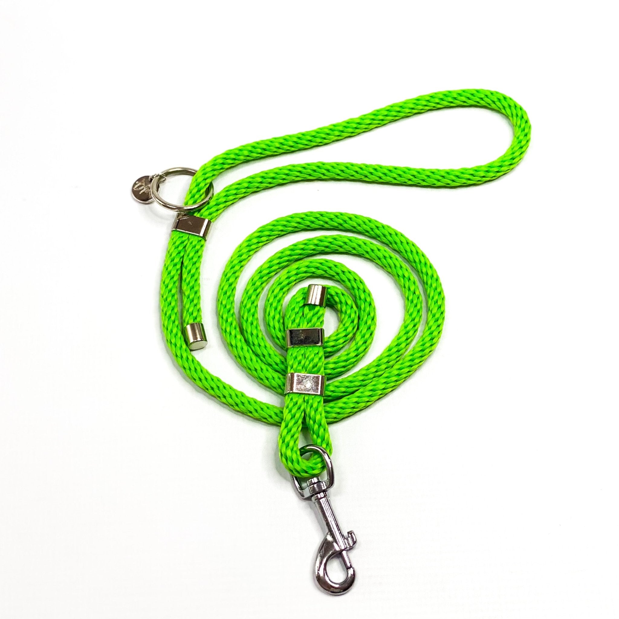 Rope Leash | Neon Green - Dear Pet Company