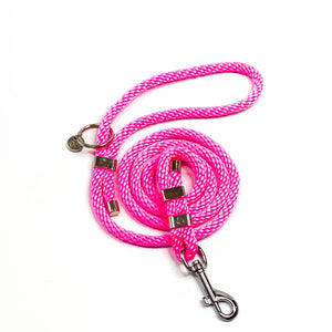 Rope Leash | Neon Pink - Dear Pet Company