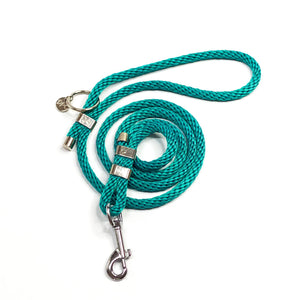 Rope Leash | Turquoise - Dear Pet Company