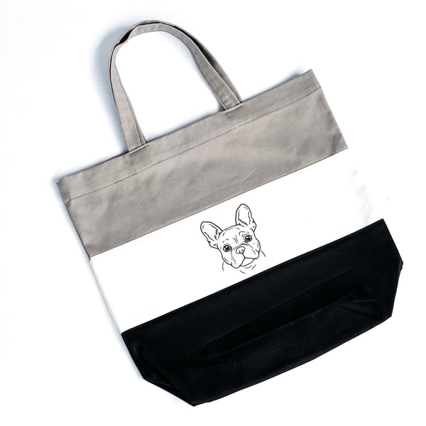 Tote Bag | Black & Grey - Dear Pet Company