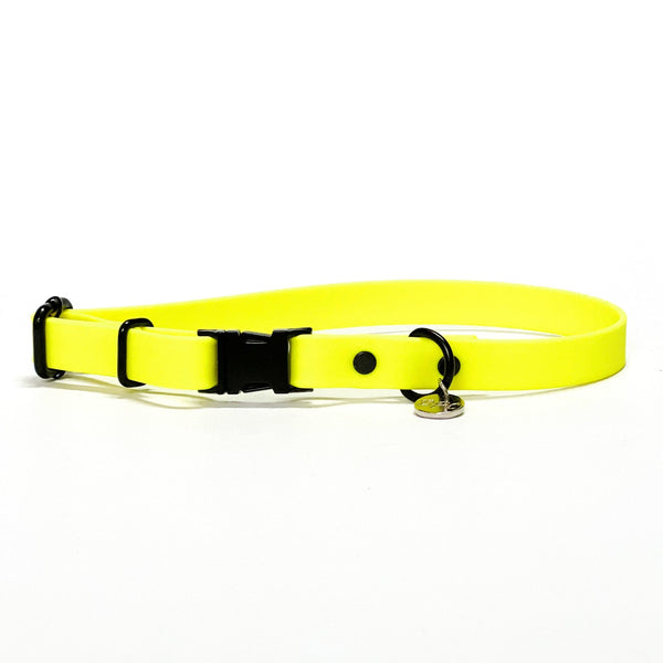 Waterproof Collar | Neon Yellow - Dear Pet Company