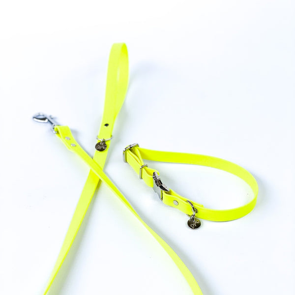 Waterproof Leash | Neon Yellow - Dear Pet Company